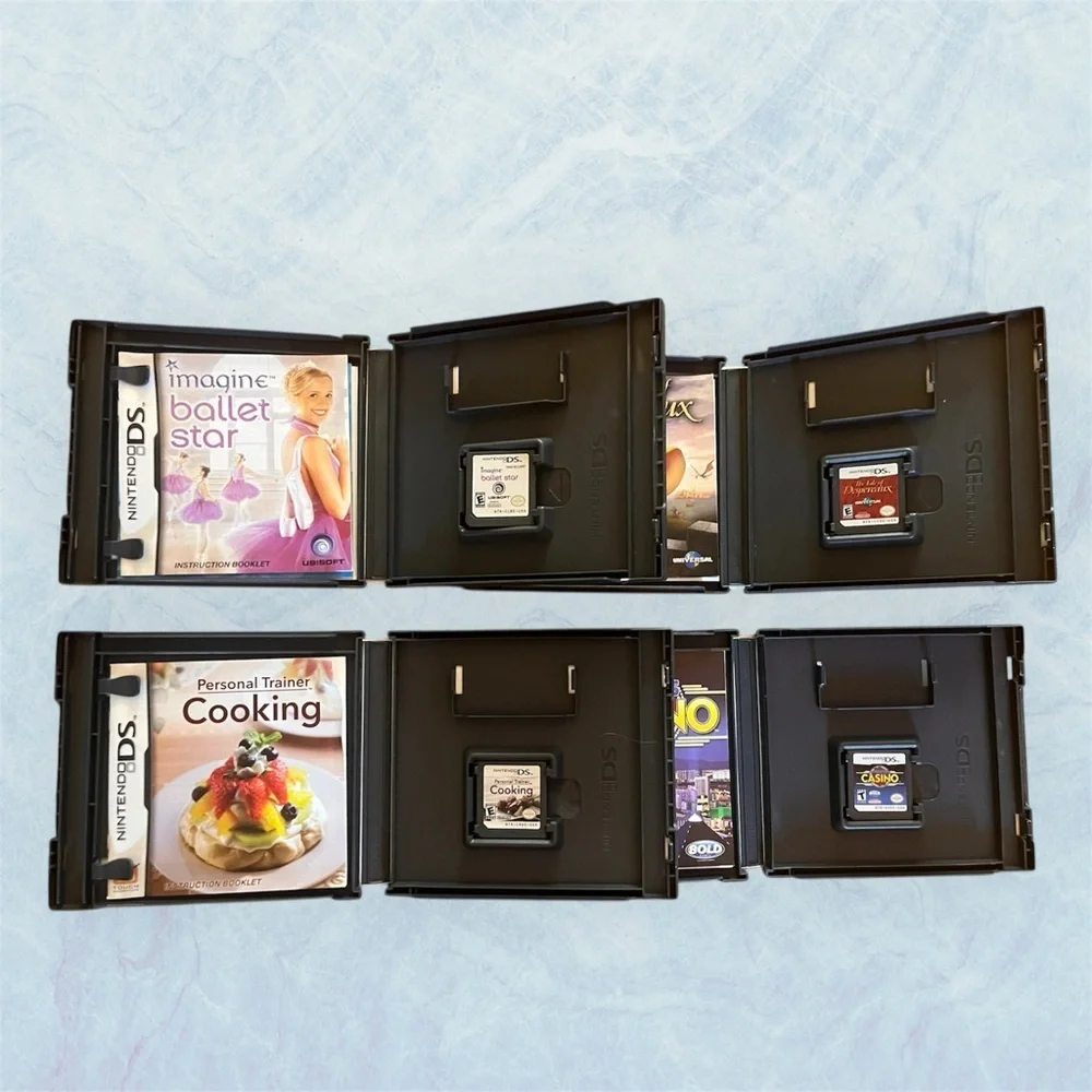 Nintendo DS Game Bundle | 4 Games | Complete in Case | Cooking, Ballet & More